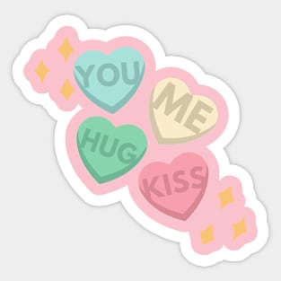 You-Me-Hug-Kiss Sticker